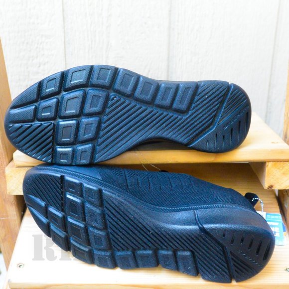 Skechers Men's Athletic Memory Foam Sneaker Shoes BLACK - Picture 3 of 6